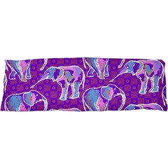 Cute Violet Elephants Pattern Samsung Galaxy S I9008 Hardshell Case