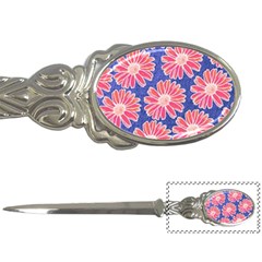 Pink Daisy Pattern Letter Openers by DanaeStudio