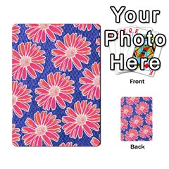 Pink Daisy Pattern Multi-purpose Cards (rectangle)  by DanaeStudio