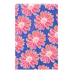 Pink Daisy Pattern Shower Curtain 48  X 72  (small) 