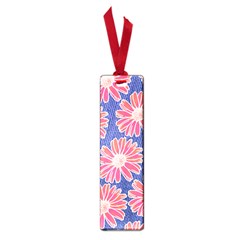 Pink Daisy Pattern Small Book Marks by DanaeStudio