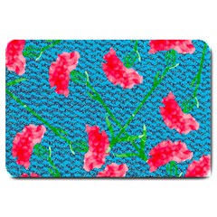 Carnations Large Doormat 