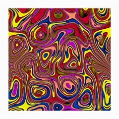 Abstract Shimmering Multicolor Swirly Medium Glasses Cloth (2-side) by designworld65