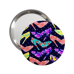 Colorful High Heels Pattern 2.25  Handbag Mirrors