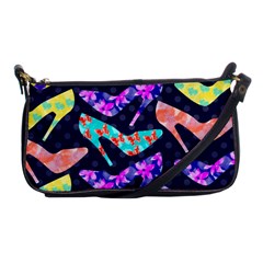 Colorful High Heels Pattern Shoulder Clutch Bags by DanaeStudio