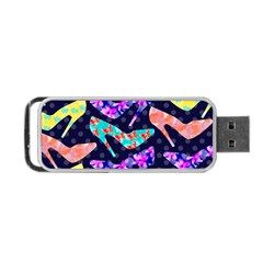 Colorful High Heels Pattern Portable Usb Flash (one Side) by DanaeStudio