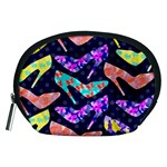 Colorful High Heels Pattern Accessory Pouches (Medium)  Front