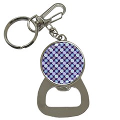 Snowflakes Pattern Bottle Opener Key Chains by DanaeStudio