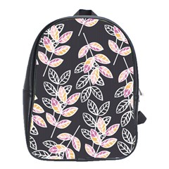 Winter Beautiful Foliage  School Bags(large) 