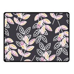 Winter Beautiful Foliage  Fleece Blanket (small)