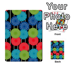 Vibrant Retro Pattern Multi-purpose Cards (rectangle) 