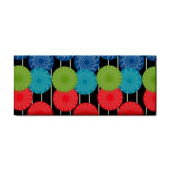 Vibrant Retro Pattern Hand Towel