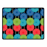 Vibrant Retro Pattern Double Sided Fleece Blanket (Small)  45 x34  Blanket Front