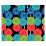 Vibrant Retro Pattern Double Sided Flano Blanket (Small)  50 x40  Blanket Front