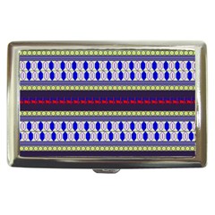 Colorful Retro Geometric Pattern Cigarette Money Cases by DanaeStudio