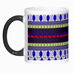 Colorful Retro Geometric Pattern Morph Mugs