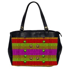 A Wonderful Rainbow And Stars Office Handbags (2 Sides)  by pepitasart