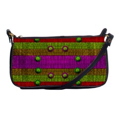 A Wonderful Rainbow And Stars Shoulder Clutch Bags by pepitasart