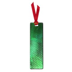 Ombre Green Abstract Forest Small Book Marks by DanaeStudio