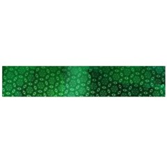 Ombre Green Abstract Forest Flano Scarf (large) 