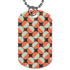 Modernist Geometric Tiles Dog Tag (two Sides) by DanaeStudio