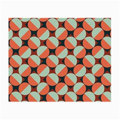 Modernist Geometric Tiles Small Glasses Cloth by DanaeStudio