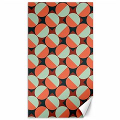 Modernist Geometric Tiles Canvas 40  X 72   by DanaeStudio