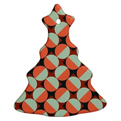 Modernist Geometric Tiles Ornament (christmas Tree)