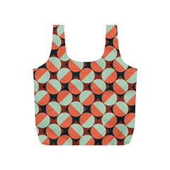 Modernist Geometric Tiles Full Print Recycle Bags (s)  by DanaeStudio