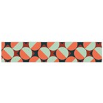 Modernist Geometric Tiles Flano Scarf (Small)  Back