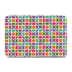 Modernist Floral Tiles Plate Mats