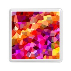 Geometric Fall Pattern Memory Card Reader (square)  by DanaeStudio