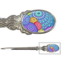 India Ornaments Mandala Balls Multicolored Letter Openers by EDDArt