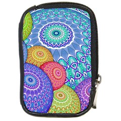 India Ornaments Mandala Balls Multicolored Compact Camera Cases