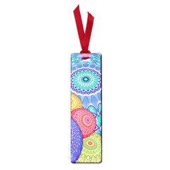 India Ornaments Mandala Balls Multicolored Small Book Marks by EDDArt