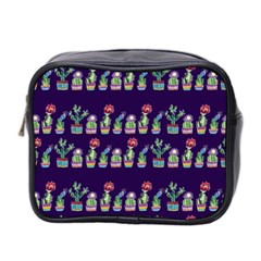 Cute Cactus Blossom Mini Toiletries Bag 2-side by DanaeStudio