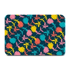 Colorful Floral Pattern Plate Mats