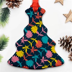 Colorful Floral Pattern Ornament (christmas Tree)