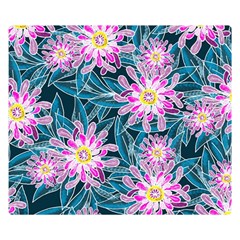 Whimsical Garden Double Sided Flano Blanket (small)  by DanaeStudio