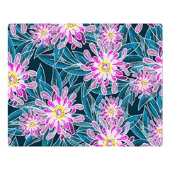 Whimsical Garden Double Sided Flano Blanket (large)  by DanaeStudio