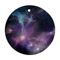 Blue Galaxy  Ornament (round)  by DanaeStudio