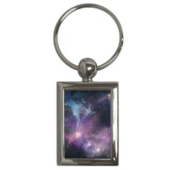 Blue Galaxy  Key Chains (rectangle)  by DanaeStudio