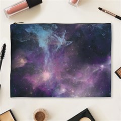 Blue Galaxy  Cosmetic Bag (xl) by DanaeStudio