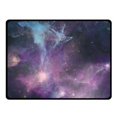 Blue Galaxy  Fleece Blanket (small)