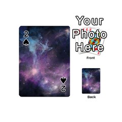 Blue Galaxy  Playing Cards 54 (mini) 