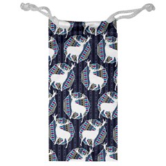 Geometric Deer Retro Pattern Jewelry Bags