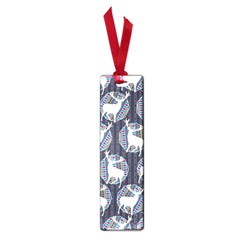 Geometric Deer Retro Pattern Small Book Marks by DanaeStudio