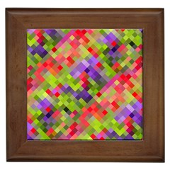 Colorful Mosaic Framed Tiles by DanaeStudio