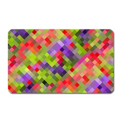 Colorful Mosaic Magnet (rectangular)