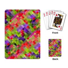 Colorful Mosaic Playing Card